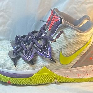 Nike Kyrie Basketball Shoes - Neon and Purple